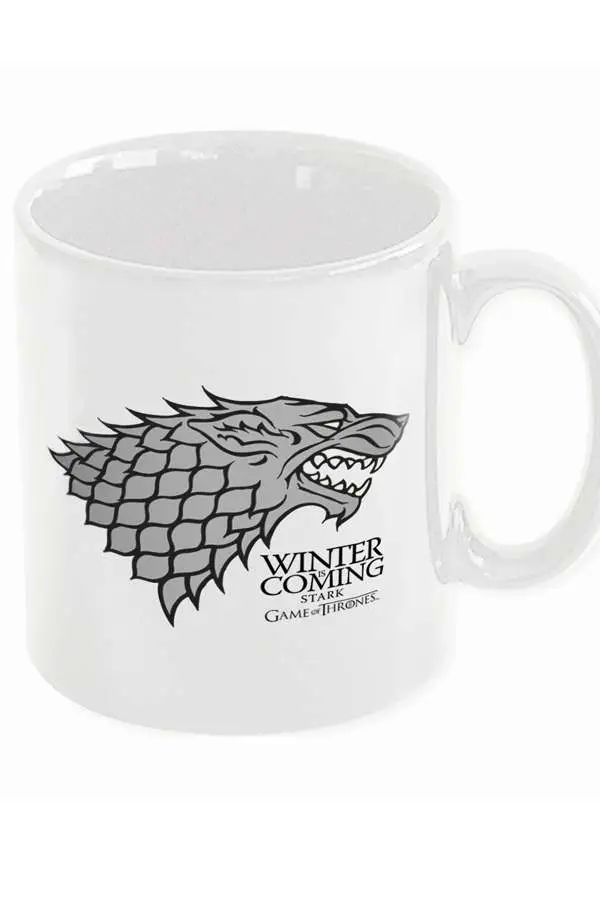Mug game of thrones winter coming stark